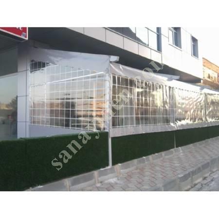 TRANSPARENT CANVAS AK CANVAS AWNING TENT SYSTEMS, Building Construction