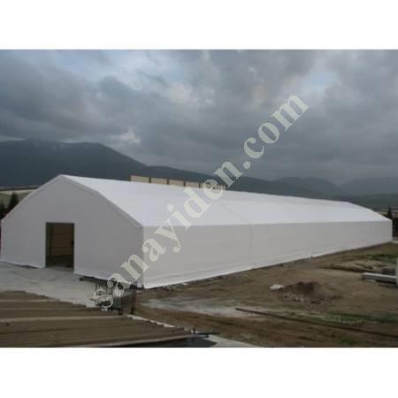 WAREHOUSE TENT AK RANGE TENTE TENT SYSTEMS, Building Construction