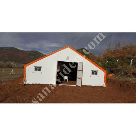 WAREHOUSE TENT AK RANGE TENTE TENT SYSTEMS, Building Construction