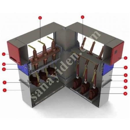 UMH 09 KABLO GİRİŞ BAĞLANTI HÜCRESİ, Elektrik Aksesuarları