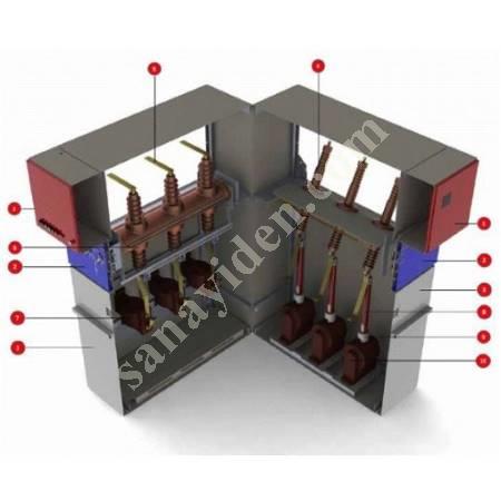 UMHD 09 BUS PARTITIONING CELL WITH ROTARY SEPARATOR, Electrical Accessories
