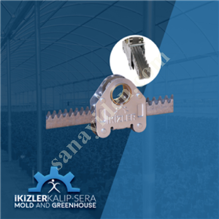 GREENHOUSE VENTILATION MODERN DOUBLE RAILER ROD AND MECHANISM, Greenhouse Equipment