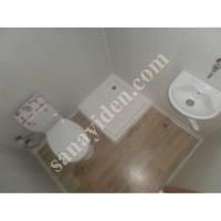 42M2 WOODEN THREE ROOM WC SHOWER -KITCHEN, Building Construction