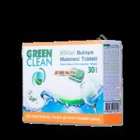 U GREEN CLEAN BİTKİSEL BULAŞIK MAKİNESİ TABLETİ - 30 ADET, Diğer Petrol&Kimya-Plastik Sanayi