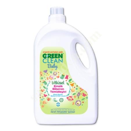 U GREEN CLEAN BABY BİTKİSEL EMZİK BİBERON TEMİZLEYİCİ - 2750ML, Diğer Petrol&Kimya-Plastik Sanayi