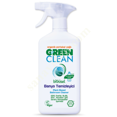 U GREEN CLEAN BİTKİSEL BANYO TEMİZLEYİCİ, Diğer Petrol&Kimya-Plastik Sanayi