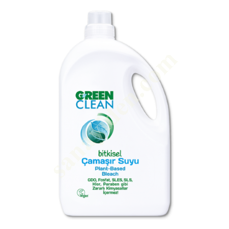 U GREEN CLEAN BİTKİSEL ÇAMAŞIR SUYU - 2750ML, Diğer Petrol&Kimya-Plastik Sanayi