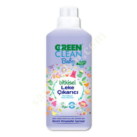 U GREEN CLEAN BABY BİTKİSEL LEKE ÇIKARICI - 1000ML, Diğer Petrol&Kimya-Plastik Sanayi
