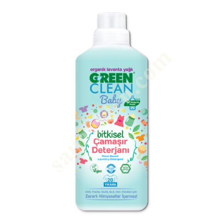 U GREEN CLEAN BABY BİTKİSEL ÇAMAŞIR DETERJANI - 1000ML, Diğer Petrol&Kimya-Plastik Sanayi
