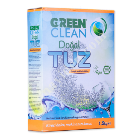 U GREEN CLEAN DOĞAL TUZ - 1,5KG, Diğer Petrol&Kimya-Plastik Sanayi