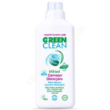 U GREEN CLEAN BİTKİSEL ÇAMAŞIR DETERJANI - 1000ML, Diğer Petrol&Kimya-Plastik Sanayi