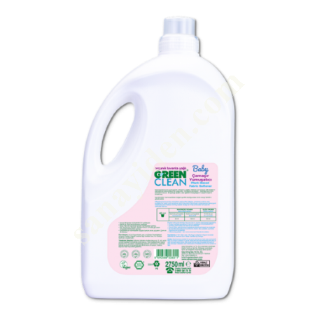 U GREEN CLEAN BABY BİTKİSEL YUMUŞATICI - 2750ML, Diğer Petrol&Kimya-Plastik Sanayi
