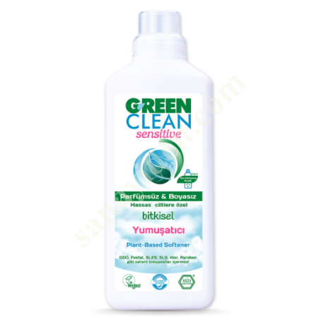 U GREEN CLEAN SENSİTİVE BİTKİSEL YUMUŞATICI - 1000ML, Diğer Petrol&Kimya-Plastik Sanayi