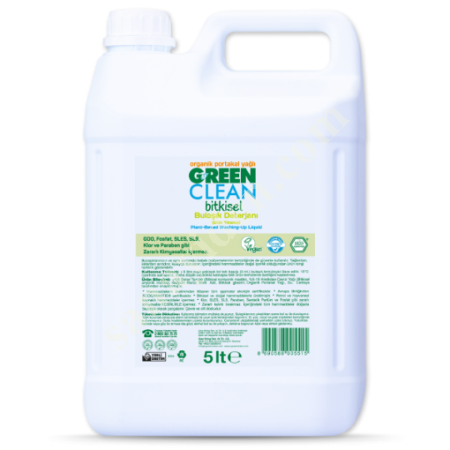 U GREEN CLEAN BİTKİSEL BULAŞIK DETERJANI(ELDE YIKAMA) - 5L, Diğer Petrol&Kimya-Plastik Sanayi