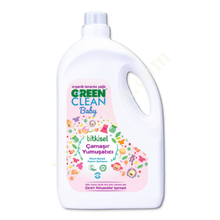 U GREEN CLEAN BABY BİTKİSEL YUMUŞATICI - 2750ML, Diğer Petrol&Kimya-Plastik Sanayi