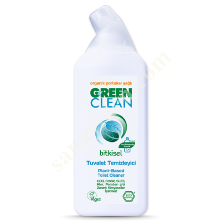 U GREEN CLEAN BİTKİSEL TUVALET TEMİZLEYİCİ - 750ML, Diğer Petrol&Kimya-Plastik Sanayi