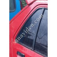 PEUGEOT 205 1.4 GASOLINE RIGHT REAR BUTTERFLY GLASS,