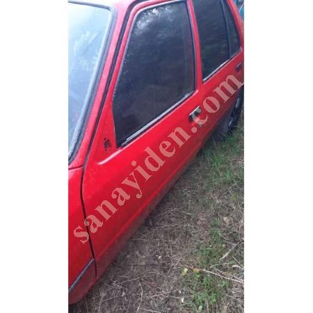 PEUGEOT 205 1.4 GASOLINE EXIT LEFT FRONT FULL DOOR,