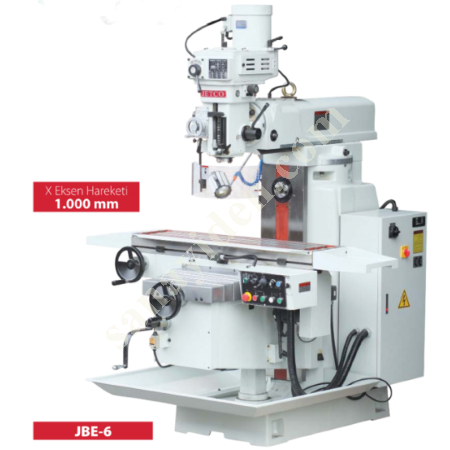 JBE-6 FREZE MAKİNESİ: YÜKSEK HIZDA HASSAS KESİM, Kalıpçı Freze