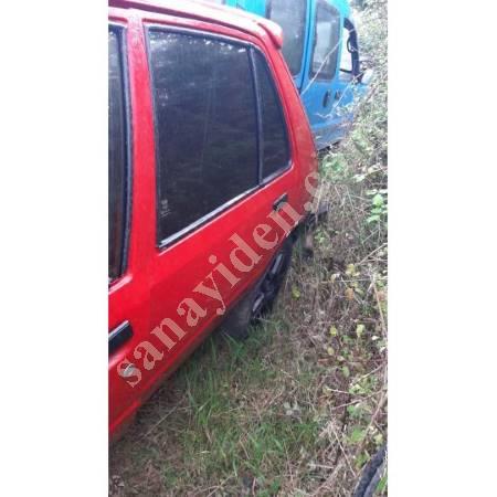 PEUGEOT 205 1.4 GASOLINE EXIT LEFT REAR FULL DOOR,