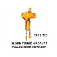 PRATİK VİNÇ 1 TON SABİT ASKILI TEK ZİNCİRLİ 380V 6MT, Vinç