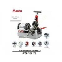 ASADA BEAVER 100 AT 4'' BENCH TYPE THREADING MACHINE,