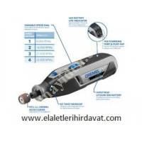 DREMEL 7760 Lİ-ON AKÜLÜ EL MOTORU SİSTEMİ 7.2V 1.0AH, Akülü Planya - Zımpara - Taşlama