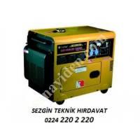 LUTIAN 5GF-LDE DİZEL KABİNLİ MARŞLI JENARATÖR 220V,