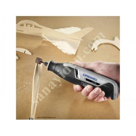 DREMEL 7760 Lİ-ON AKÜLÜ EL MOTORU SİSTEMİ 7.2V 1.0AH, Akülü El Aletleri