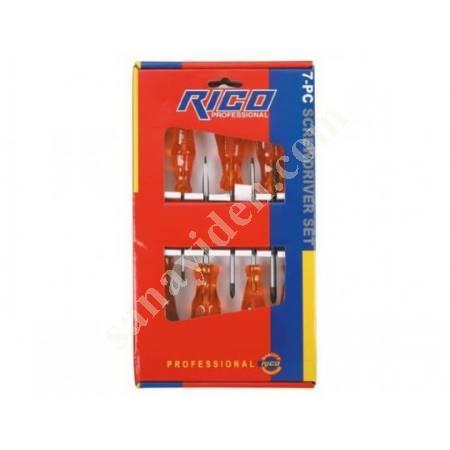 RICO 7PC KRAFT TORNAVİDA SETİ RC-1978, El Aletleri