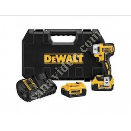 DEWALT DC820KB 18V ŞARJLI SOMUN SIKMA ÇİFT AKÜLÜ, Akülü Vidalama- Matkap - Somun Sıkma