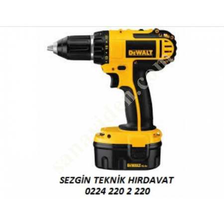 DEWALT DC733 14,4V ŞARJLI MATKAP/VİDALAMA 2A, Akülü Vidalama- Matkap - Somun Sıkma