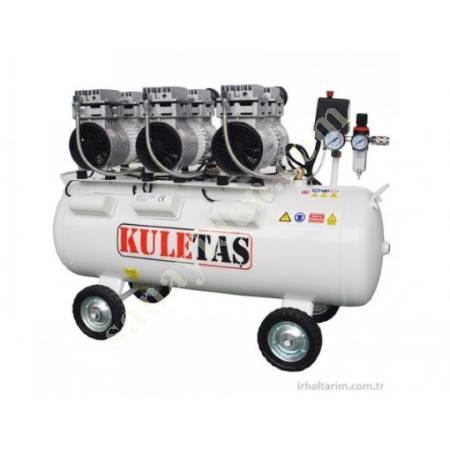 KULETAŞ 70 LITER SILENT OIL-FREE AIR COMPRESSOR, Oil Free Compressor