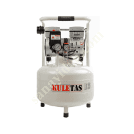 KULETAŞ 35 LITER SILENT OIL-FREE AIR COMPRESSOR 220 V, Oil Free Compressor