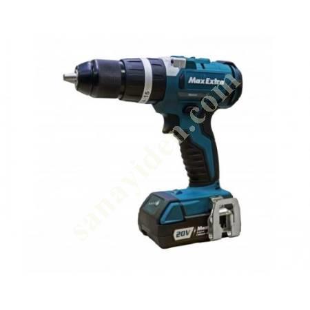 MAXEXTRA MXP2940D DARBELİ ŞARJLI MATKAP 20 VOLT 2.0 AH, Akülü Vidalama- Matkap - Somun Sıkma