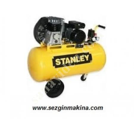 STANLEY 100LT 10 BAR YAĞLI KASNAKLI KOMPRESÖR B350/10/100, Pistonlu Kompresör