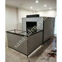 MOBILE WOOD NATURAL GAS STONE OVEN,