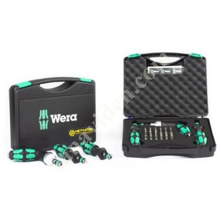 WERA 7440/41/42 KRAFTFORM TORK TORNAVİDASI SETİ (0.3~6.0 NM), El Aletleri