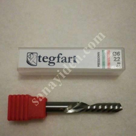 TEGFARI 3X16 MM CARBIDE PRESDOWN TIP, Wood Working