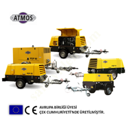 DIESEL MOBILE SCREW AIR COMPRESSORS, Mobile Compressor