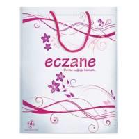 COTTON BAGS WITH VIOLET STRING,