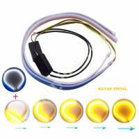 HEADLIGHT SLIDING LED 45CM WHITE YELLOW, Modification & Tuning & Accessories