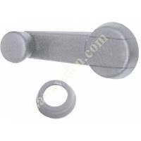 WINDOW OPENING HANDLE GRAY (RENAULT:R9-R11-TOROS), Spare Parts And Accessories Auto Industry