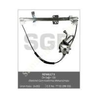 WINDOW JACK FRONT RIGHT SCREEN. (RENAULT:R9) SEGER,