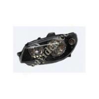 COMPLETE HEADLIGHT LEFT ALBEA MOTOR SOLE BLACK (2005-2007), Spare Parts And Accessories Auto Industry