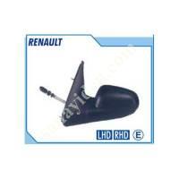 EXTERIOR REAR VIEW MIRROR MANUAL LEFT (RENAULT:CLIO II (94-98)), Mirror And Mirror Glasses