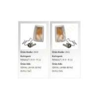 SIGNAL LAMP WHITE HOT R-L (RENAULT:R9) SET, Spare Parts And Accessories Auto Industry