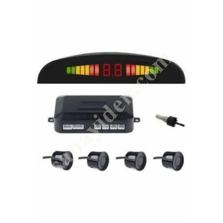 PARKING SENSOR QUANTITY VOICE ENGLISH SPEAKING BLACK, Modification & Tuning & Accessories