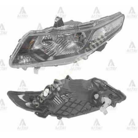HEADLİGHT CITY 09-11 ELECTRIC BLACK LEFT, Spare Parts And Accessories Auto Industry