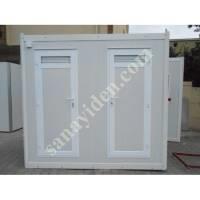 110X210 SANDWİCH PANEL 2 'Lİ WC DUŞ KABİNLERİ YAPISEN KONTEYNER,